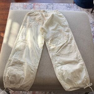 Nike Off-White Drawstring Pants